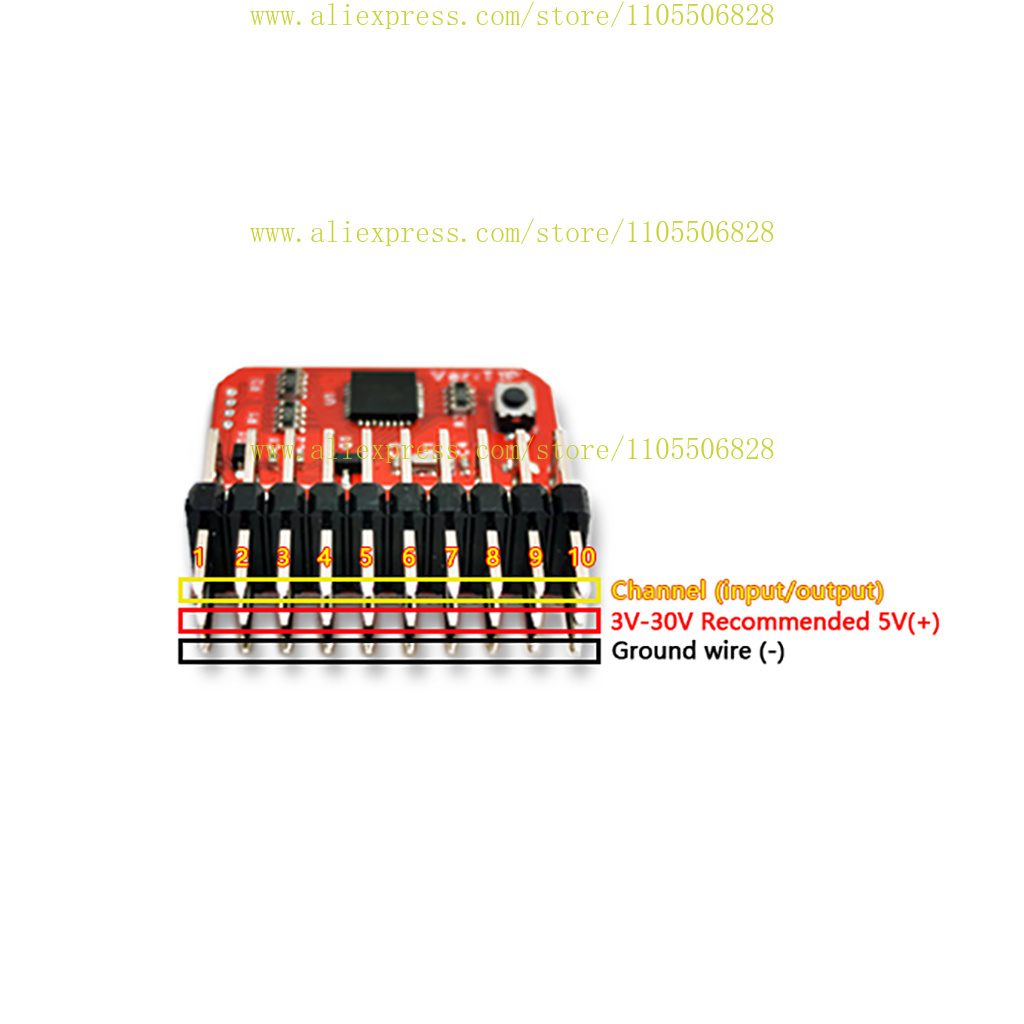 Receiver Sbus 8Ch - T1P remote control 8CH receiver PWM