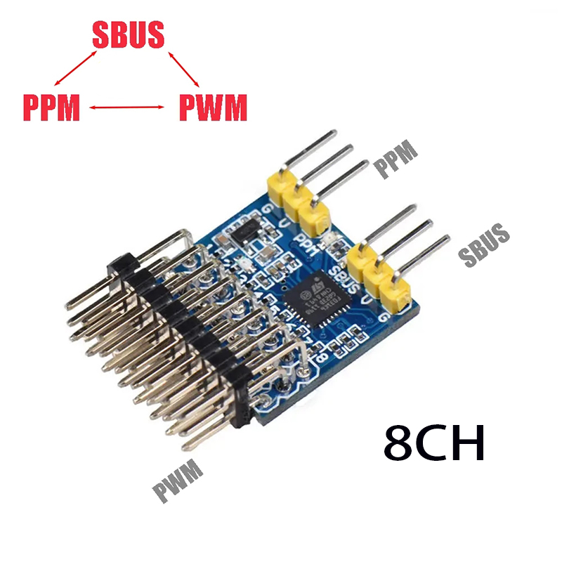 Receiver Sbus 8Ch - 8CH PWM Trang/Phút SBUS Tín Hiệu