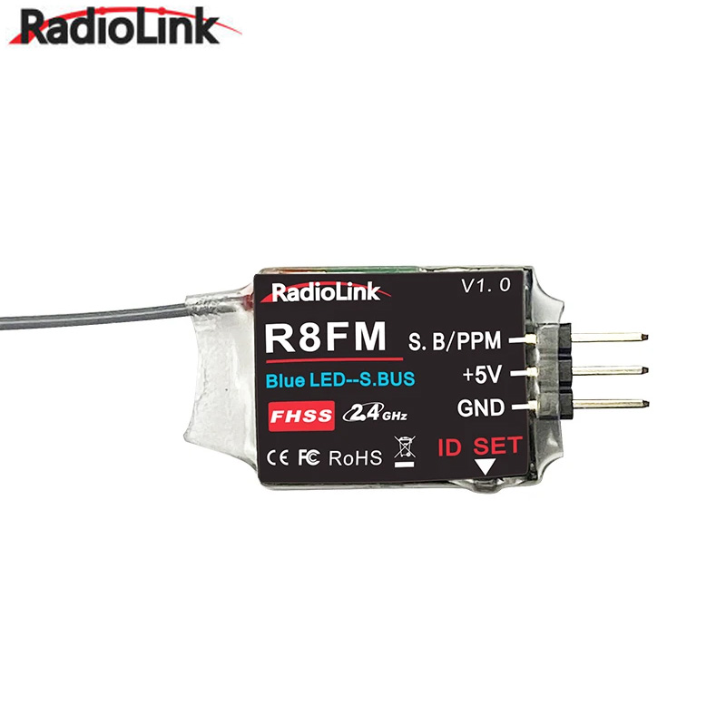 Radiolink Mini R8FM 2.4GHz 8CH - đánh giá và giá Receiver Sbus 8Ch