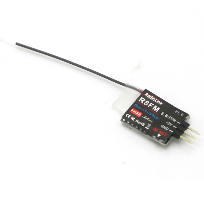 Radiolink Mini R8FM 2.4GHz 8CH - đánh giá và giá Receiver Sbus 8Ch