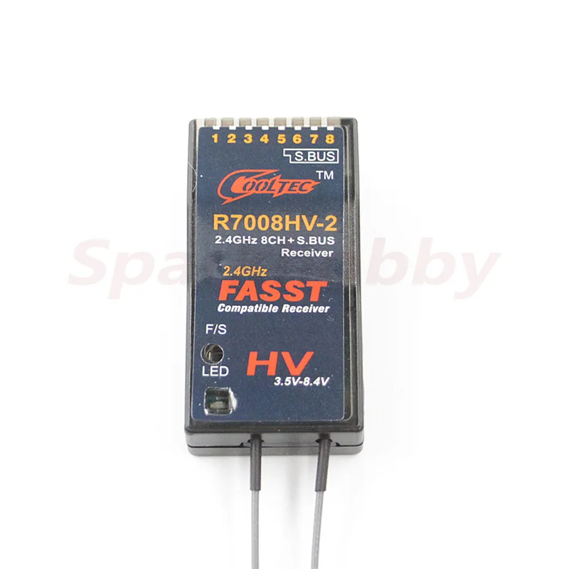 NEW Cooltech R7008HV-2 Futaba  - đánh giá và giá Receiver Sbus 8Ch