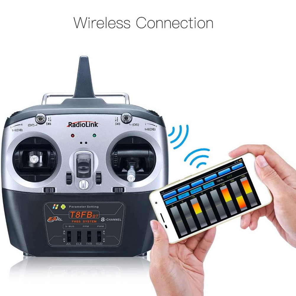 Radiolink T8FB V2 8CH RC Trans - đánh giá và giá Receiver Sbus 8Ch