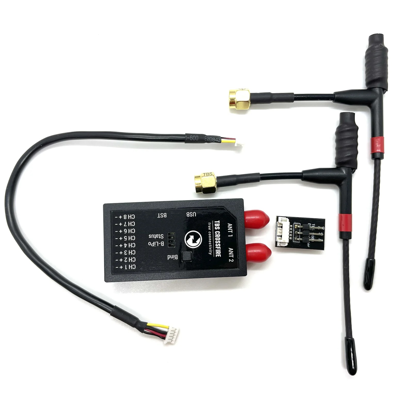 TBS Crossfire 8CH Diversity RX - đánh giá và giá Receiver Sbus 8Ch