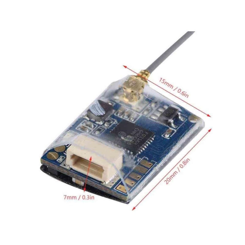 Flysky FS-A8S 2.4G 8CH Micro P - đánh giá và giá Receiver Sbus 8Ch
