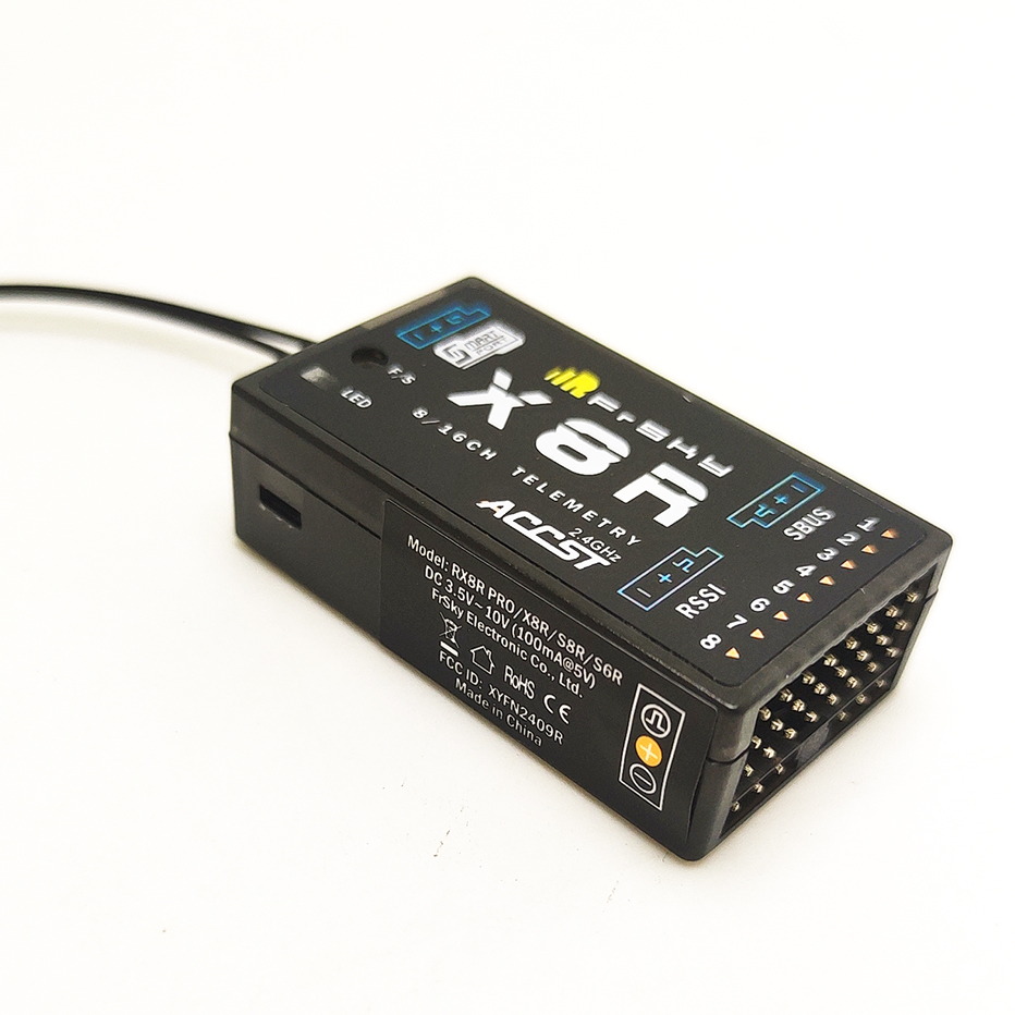 FrSky X8R 8Ch/16ch 2.4ghz Rece - đánh giá và giá Receiver Sbus 8Ch