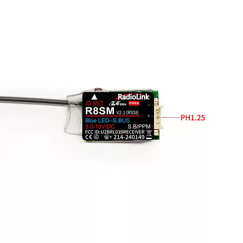 Radiolink R8SM 8CH 2.4G Receiv - đánh giá và giá Receiver Sbus 8Ch
