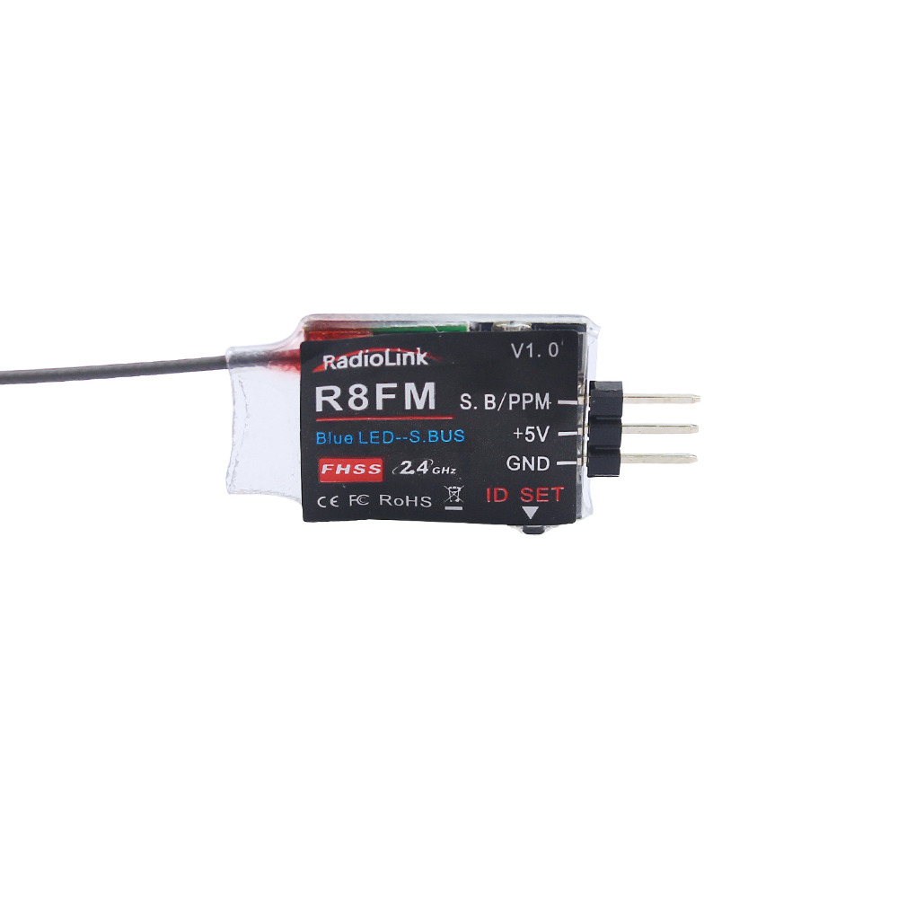 Radiolink 2.4GHz R8FM 8CH RC R - đánh giá và giá Receiver Sbus 8Ch
