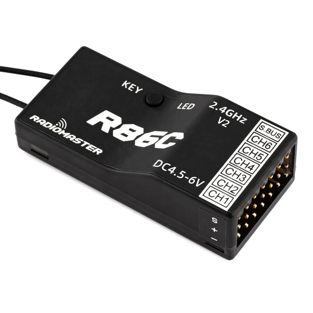 Radiomaster R81 R84 R86 R86C R - đánh giá và giá Receiver Sbus 8Ch